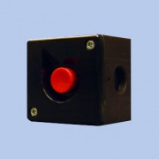  BKV-MT encapsulated push switch, red